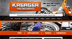 Desktop Screenshot of kreagertirecompany.net